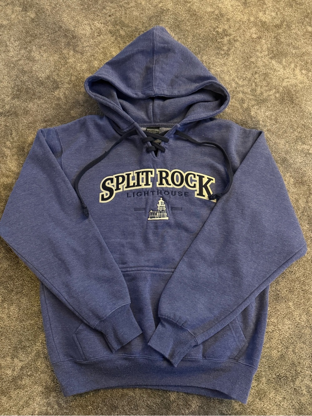 Signature Navy Split Rock Lighthouse Pullover Hoodie